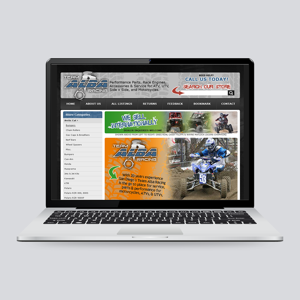 Alba Racing - eBay Store Front