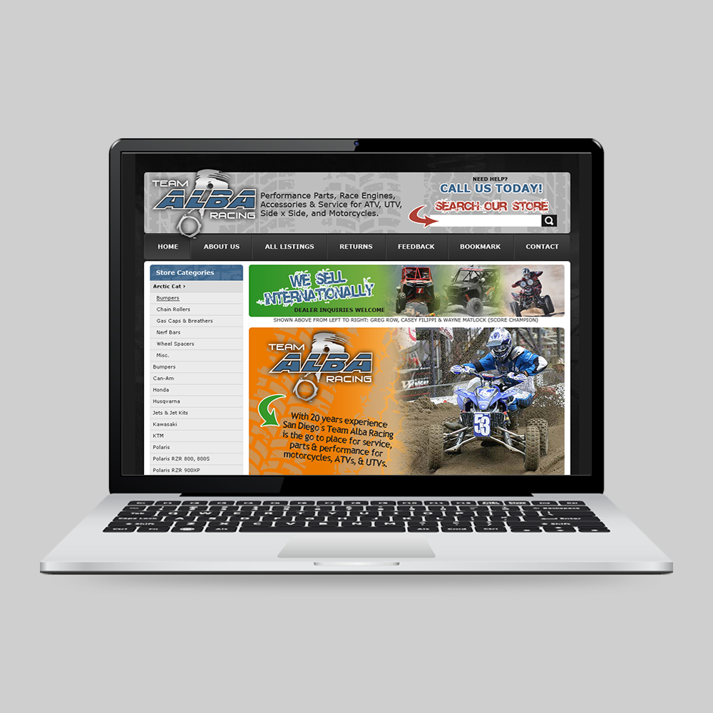 Alba Racing - eBay Store Front