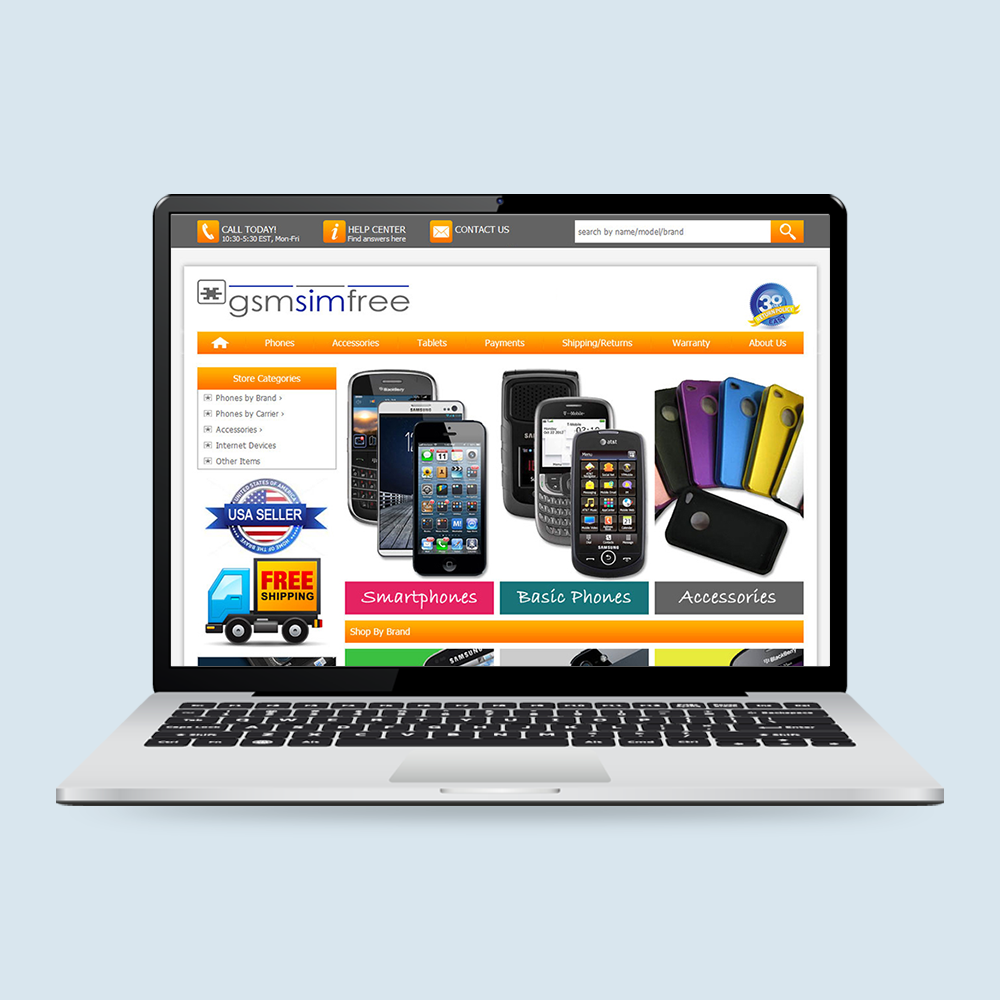 gsmsimfree - eBay Store Front