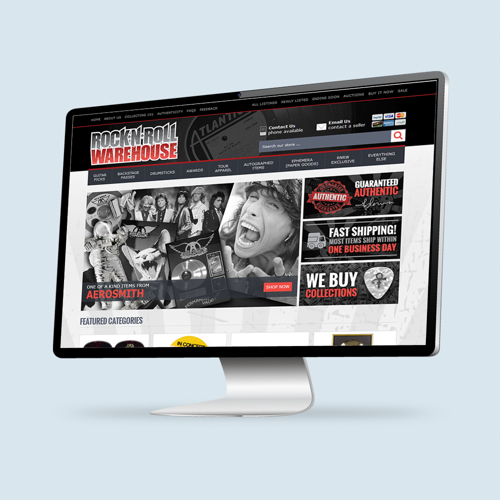 Rock-n-Roll Warehouse - eBay Store Front