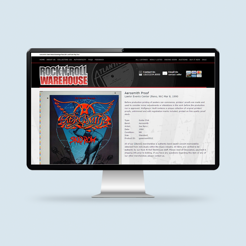 Rock-n-Roll Warehouse - eBay Listing Template