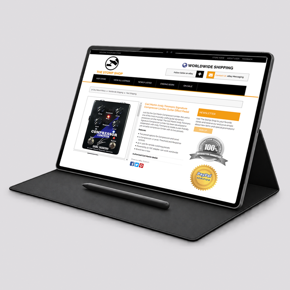 The Stomp Shop - eBay Listing Template