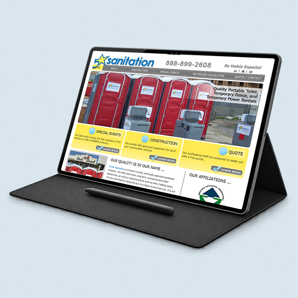 5-Star Sanitation - HTML, CSS & JS