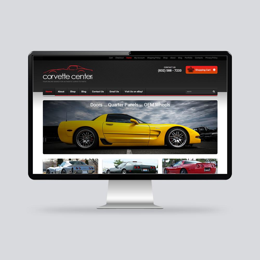 Corvette Center - WordPress