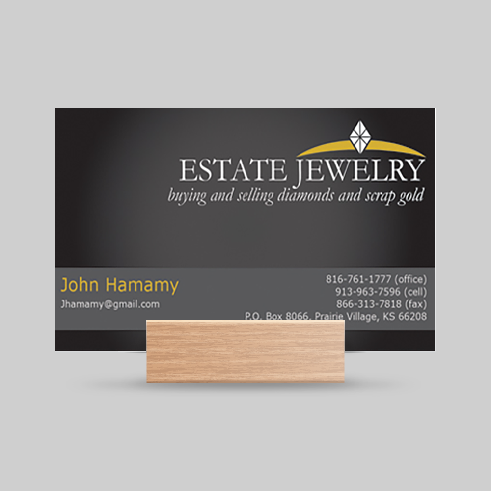 Estate Jewelry - Business Card