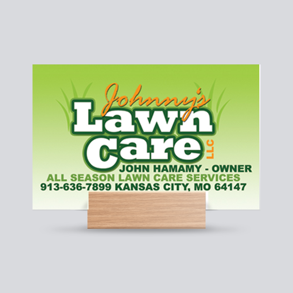 Johnnys Lawn Care - Business Card