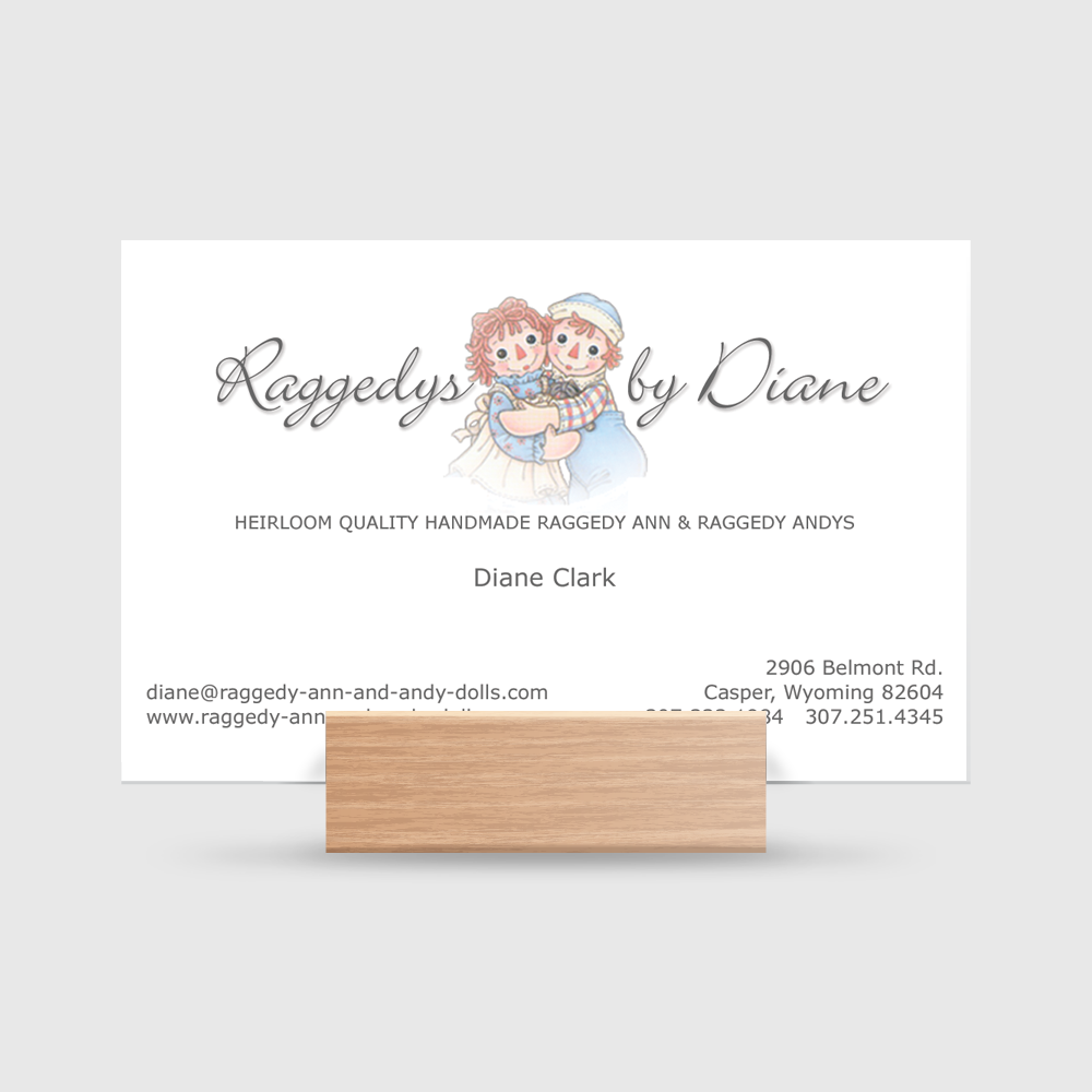 Ragggedy's by Diane - Business Card