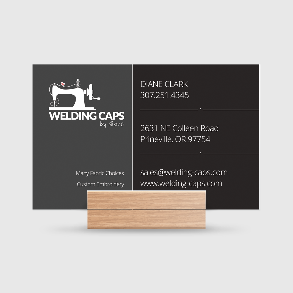 Welding Caps - Business Card