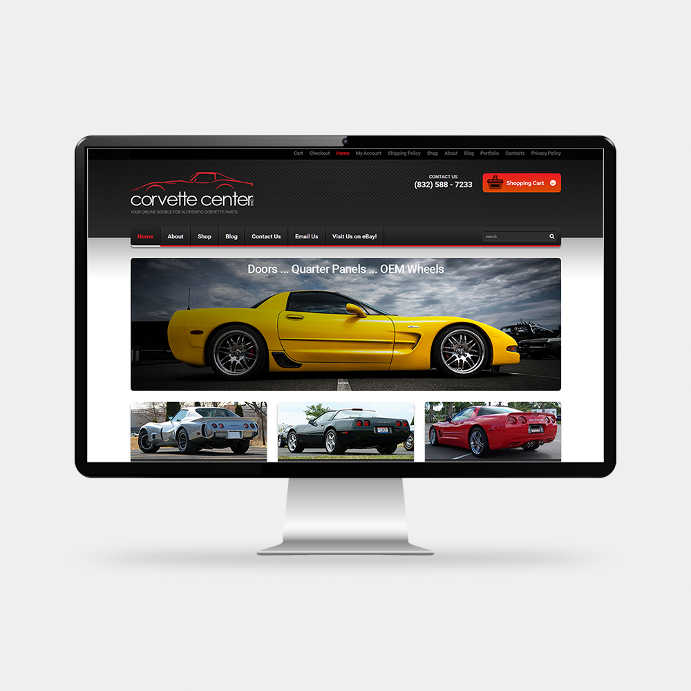 Corvette Center - WordPress