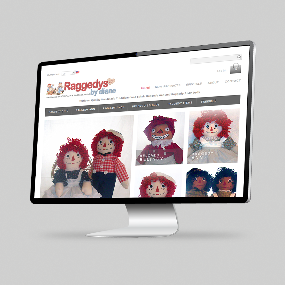 Raggedy's by Diane - WordPress